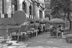 Janitsjaren uterestaurant ved Frimurerlosjen