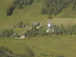 Svatsum kirke, gammel stue, Svatsum, Gausdal