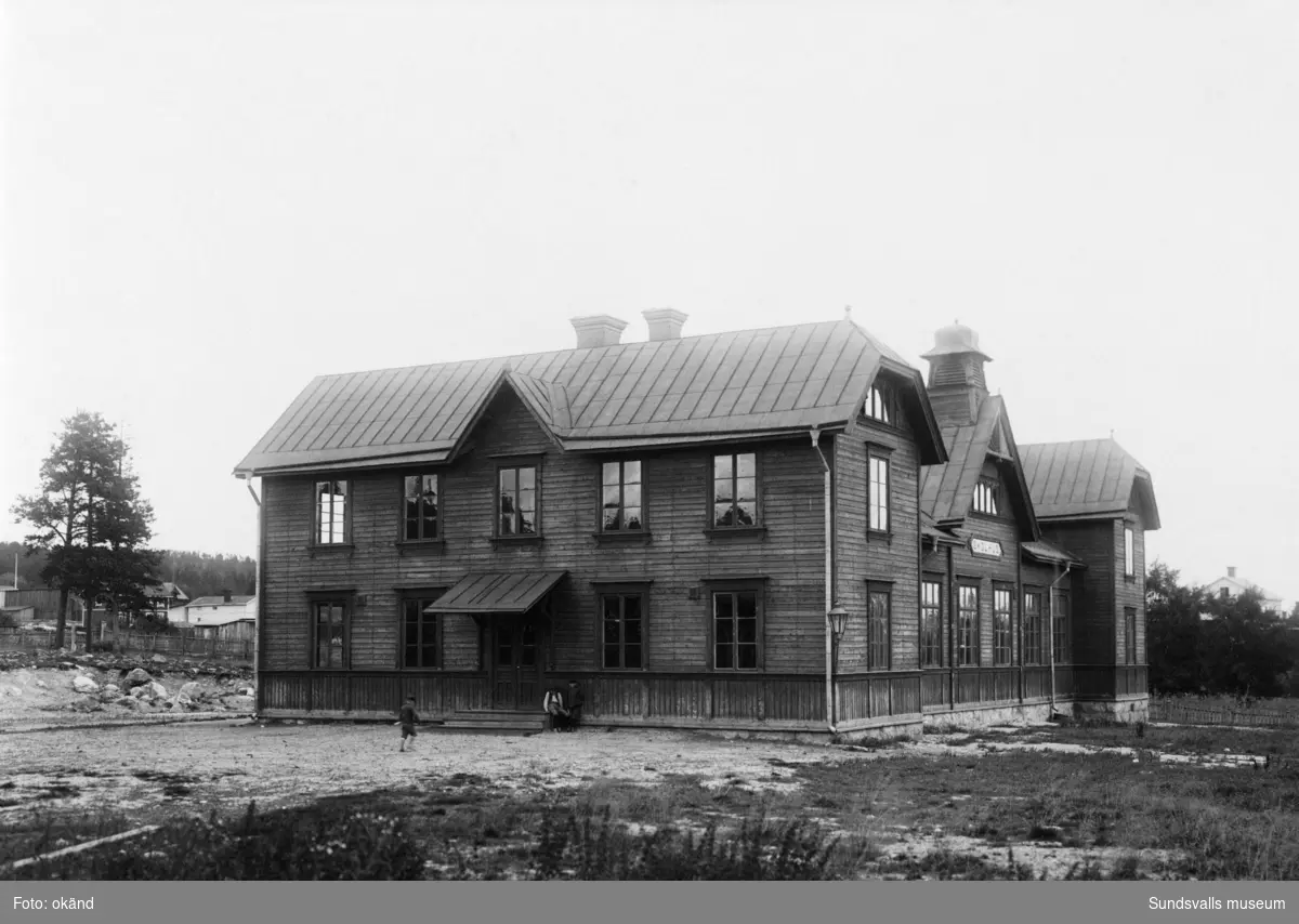 Skönsbergs folkskola vid Malmtorget, 1911. "Malmtorgsskolan"