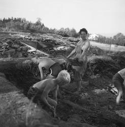 Byggearbeider på Fagerheim