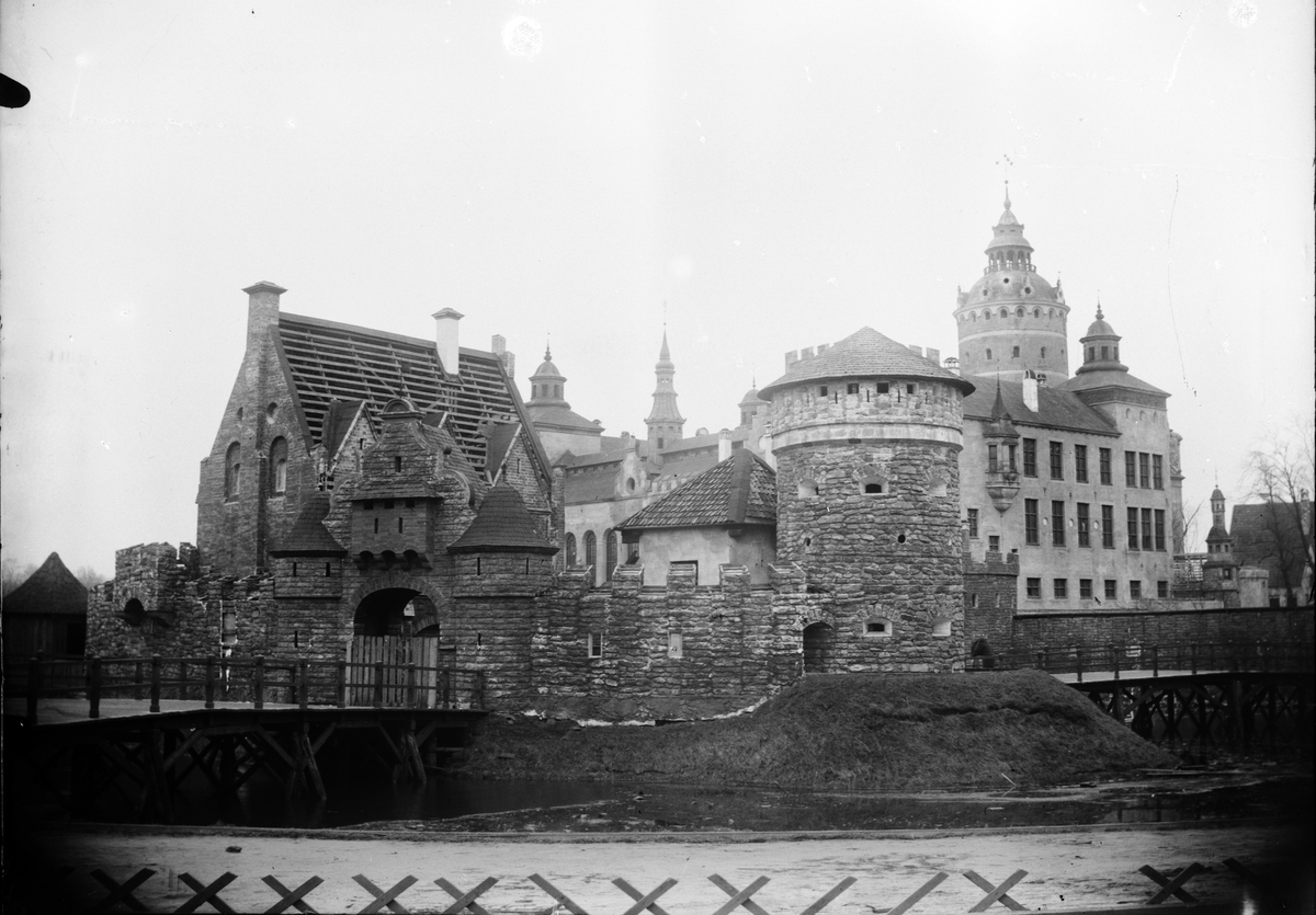 Stockholmsutställningen - "Gamla Stockholm", Djurgården, Stockholm 1897