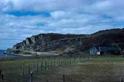 Småbruk ved Selkopp i Kokelv. Bildet er tatt på 1970-tallet.