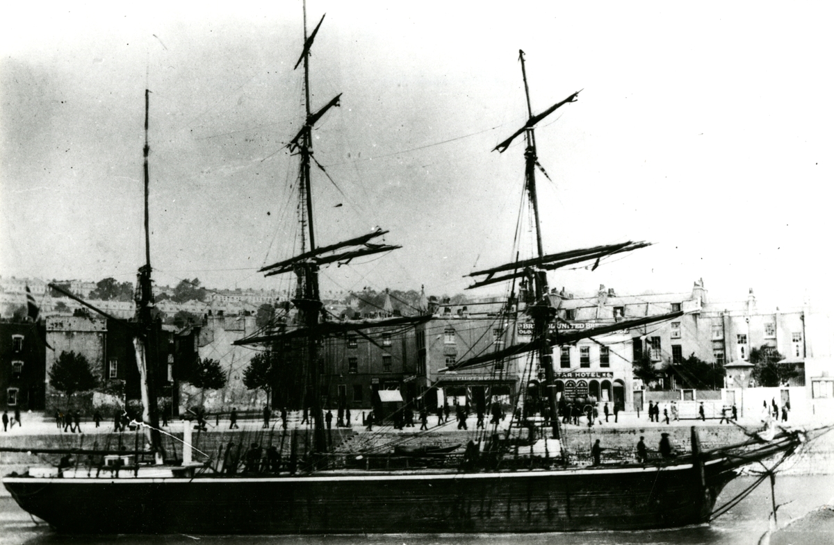 Bark 'Argo' (b.1850, Kalmar, Sverige).