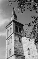 Utsjok Kirketårn. Utsjok-tur, Finland. Fotografert i august 