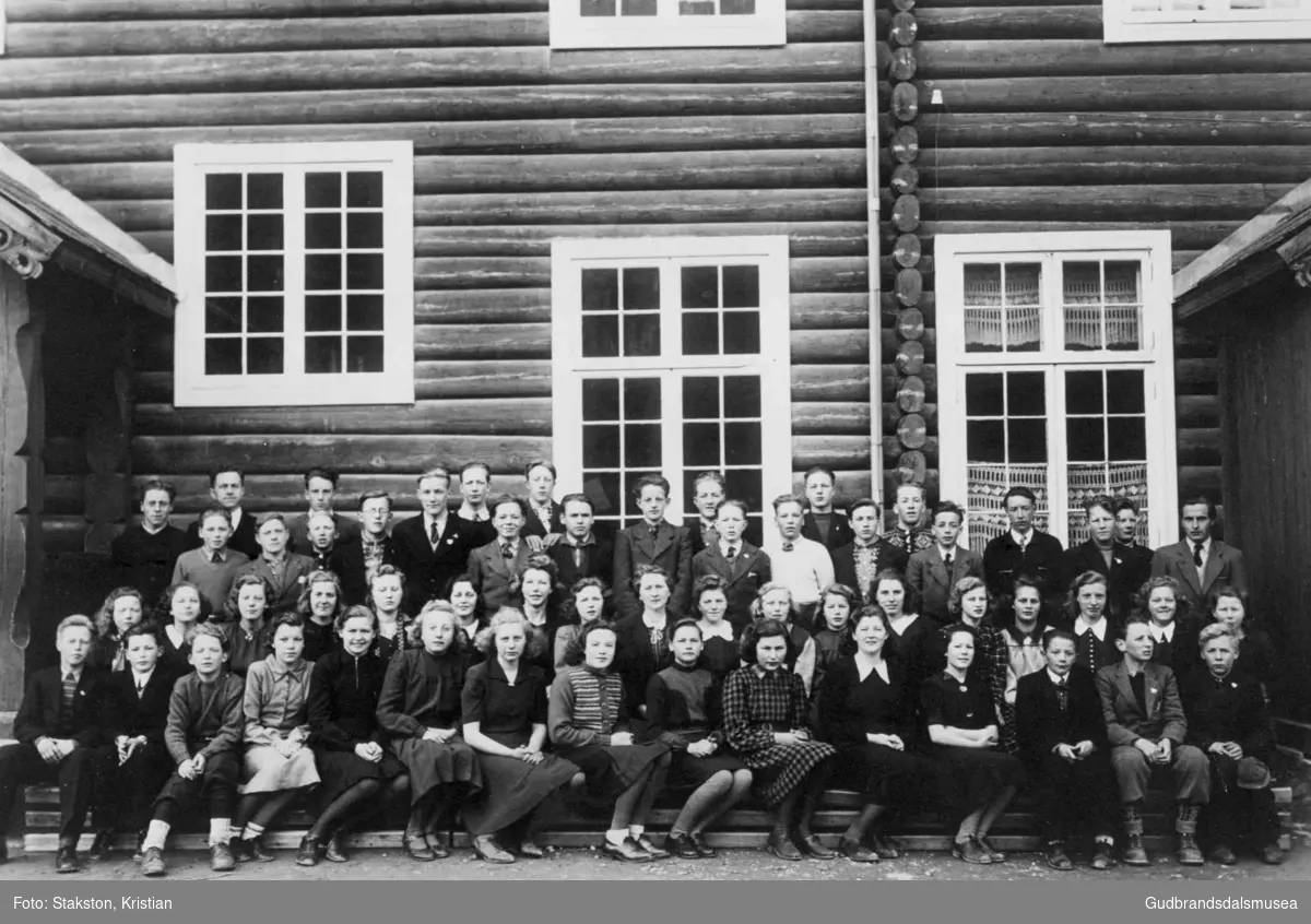 Lom og Skjåk framhaldsskule 1945-1946