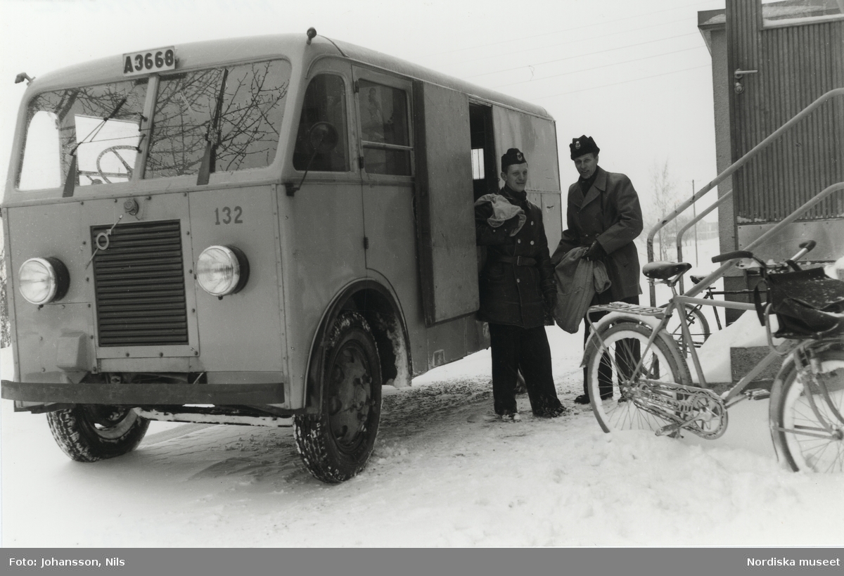Postexpeditionen i Danderyd, 1940-talets slut.