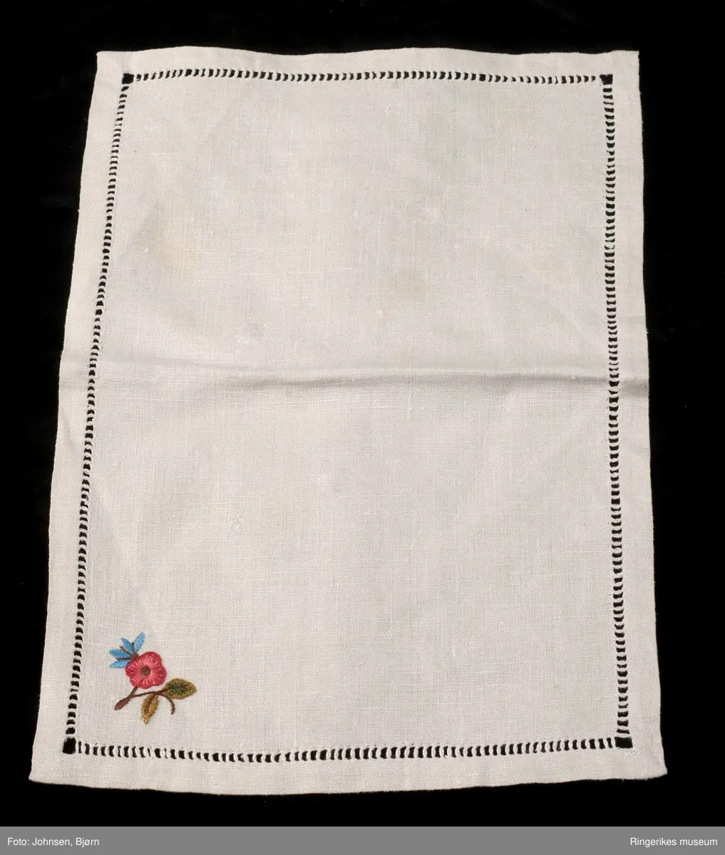 Blomst i ett hjørne