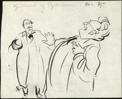 Kjelland og Björnson [illustrasjon]