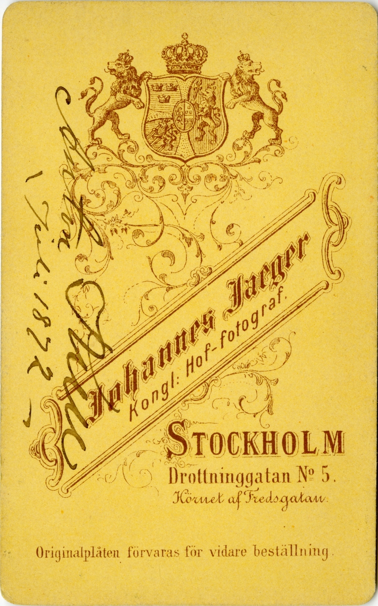 Porträtt av regementsläkare Christian Anton Wilhelm Kull.

Se även bild AMA.0002113.