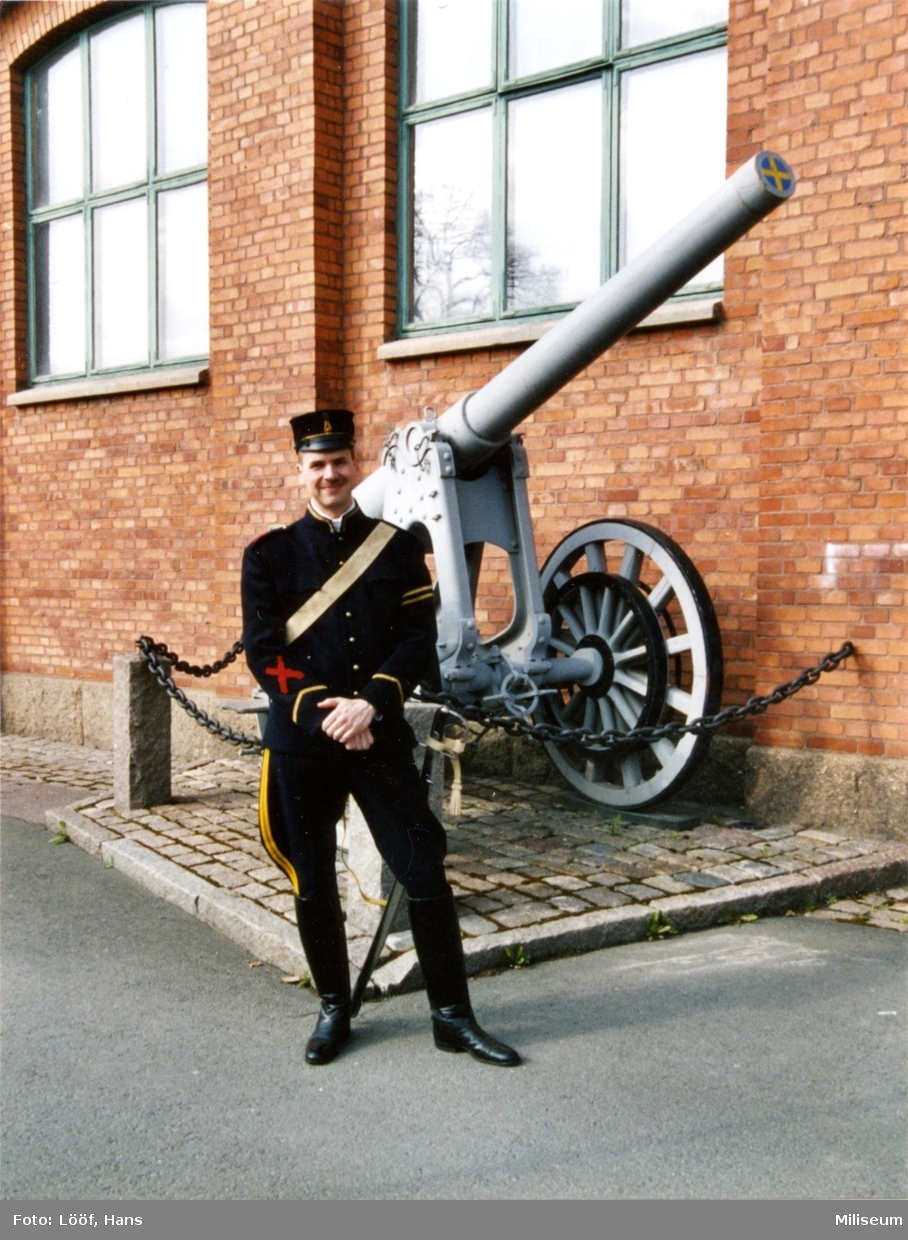 Engkvist, Sven i uniform m/1872.