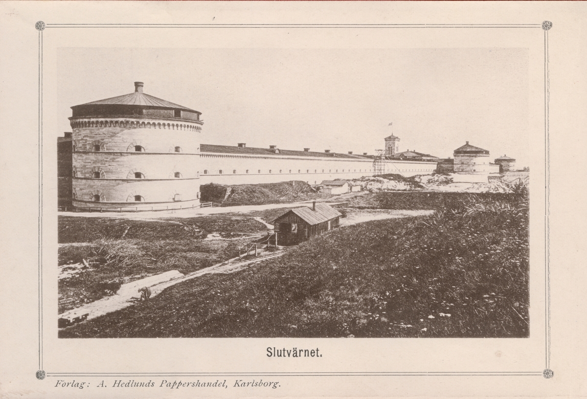 Slutvärnet vid Karlsborgs fästning.