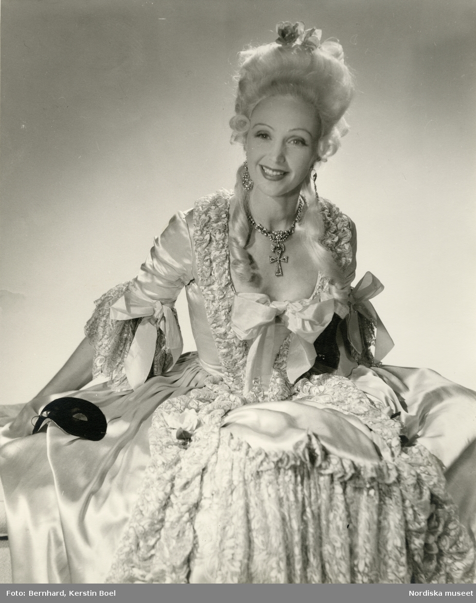 Porträtt av skådespelerskan Inga Tidblad (1901–1975)