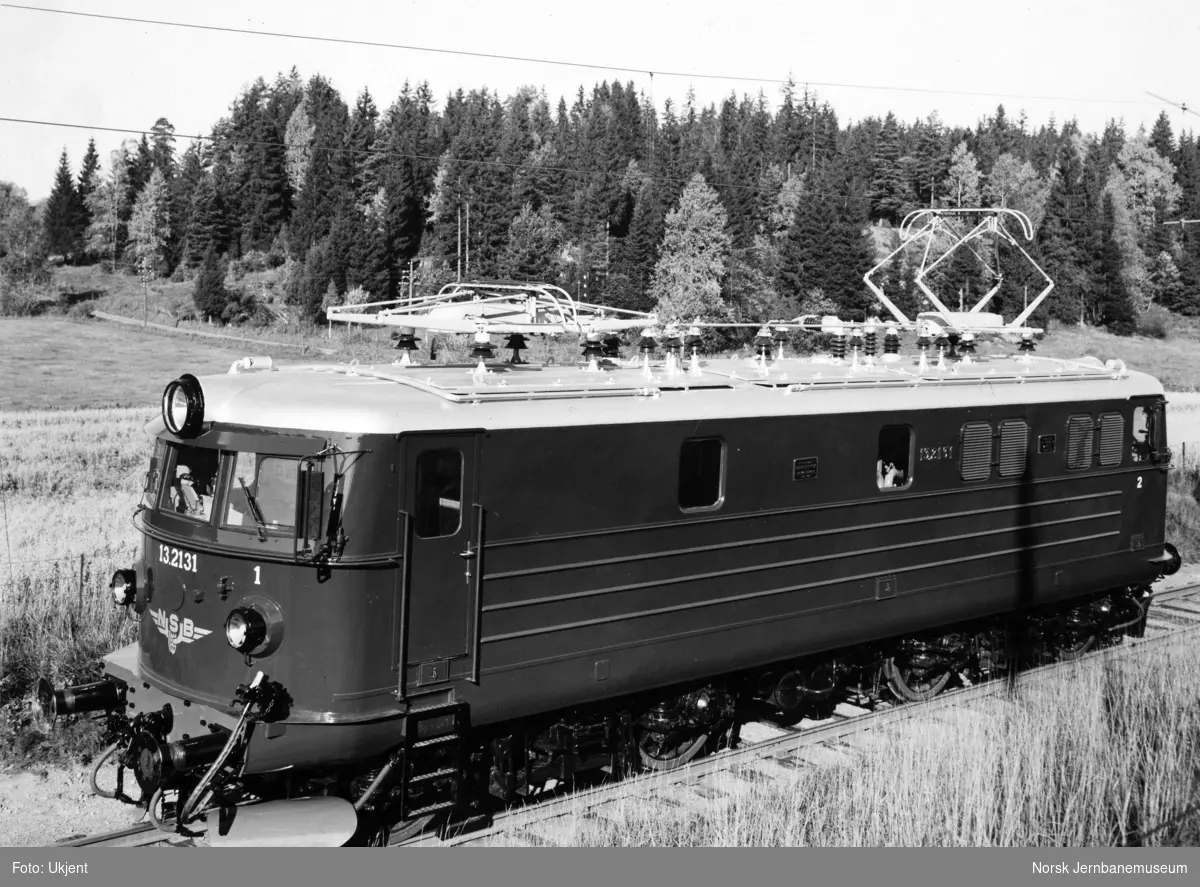 Elektrisk lokomotiv El 13.2131 som nytt