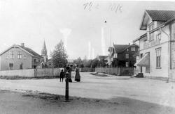 Anton H. Mysens gate i Mysen, Eidsberg - kryss med Storgaten