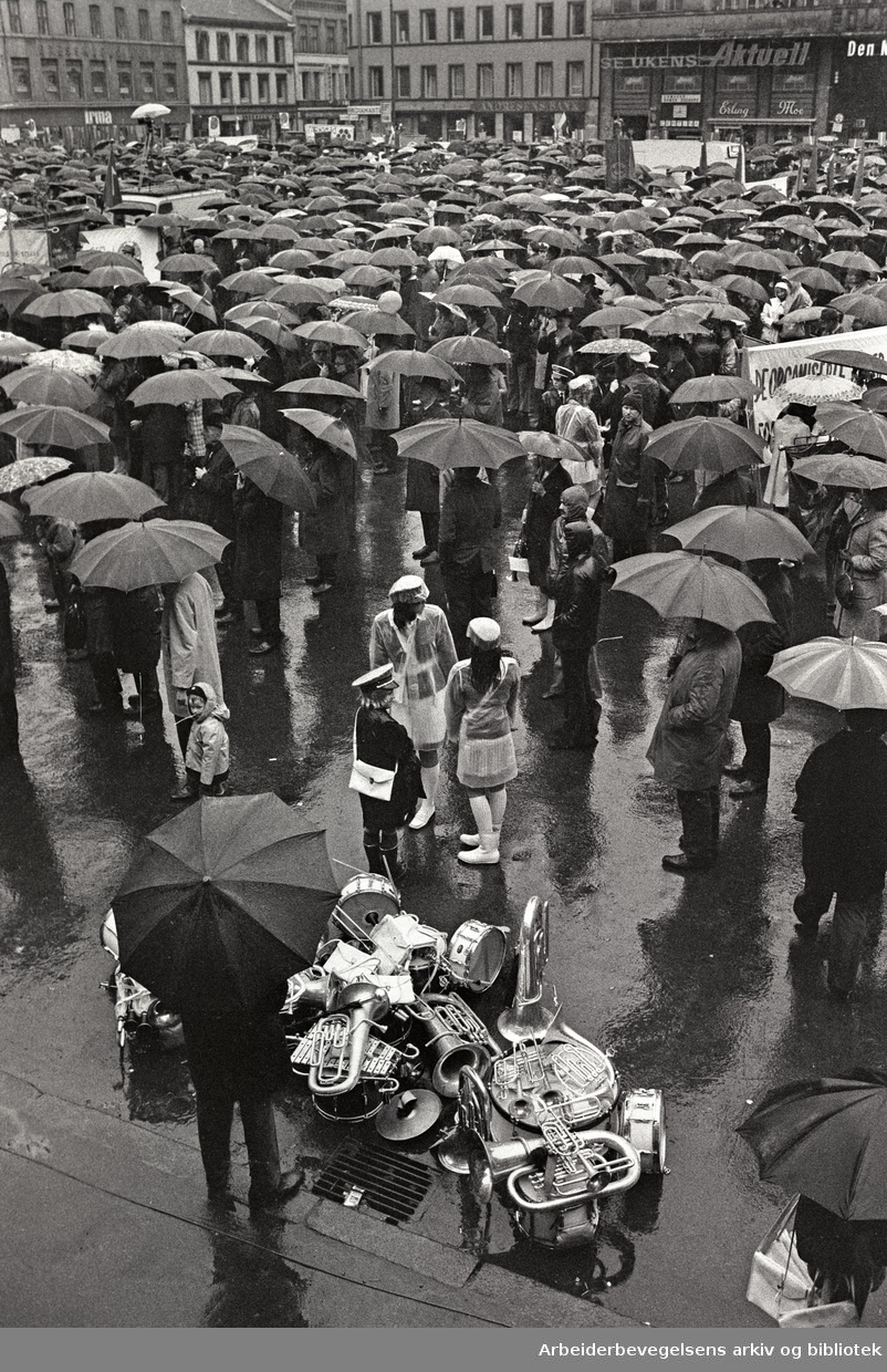 1. mai 1973, Youngstorget.