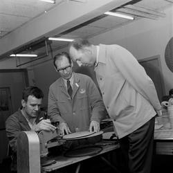 Attføringsleder fra Årdal/ Sundal på besøk ved rekonvalesent