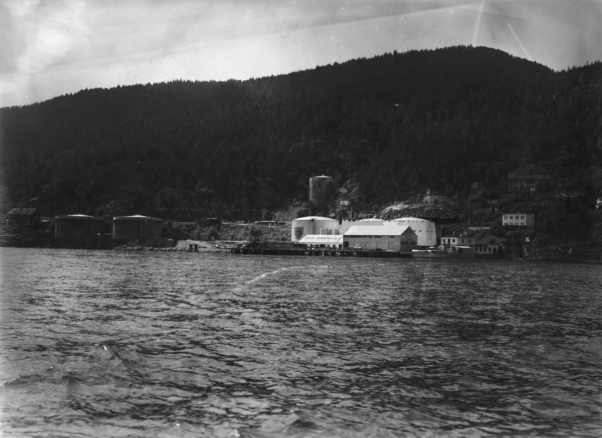 Norsk Brændselolje A/S sitt tankanlegg i Fagervika
