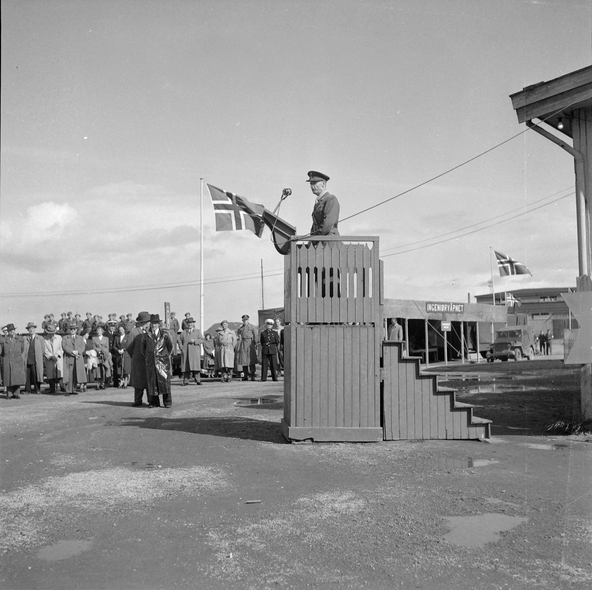 Forsvarsutstillingen, Folk og Forsvar, på Skansen i august 1952