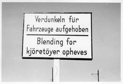 Veiskilt fra andre verdenskrig