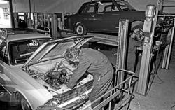 Biler trenger servise og reperasjoner. Diverse biler under a