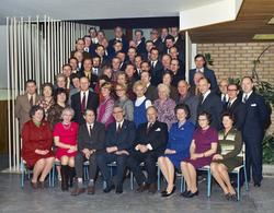 Herredsstyre og formannsskap i Skedsmo rådhus på Strømmen