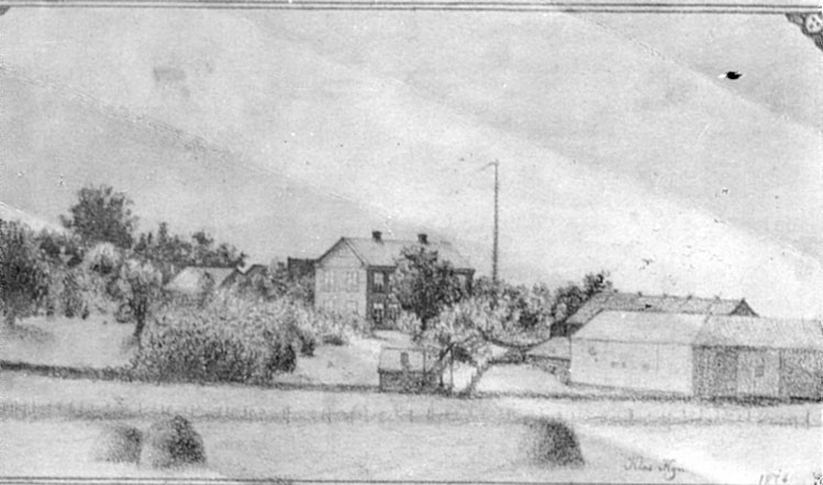 Leksbergs socken.
Karleby by, 
Kindbogården.

Hem.äg. Johannes Hallgren, Karleby Kindbogården, född 1823 i Björsäter.