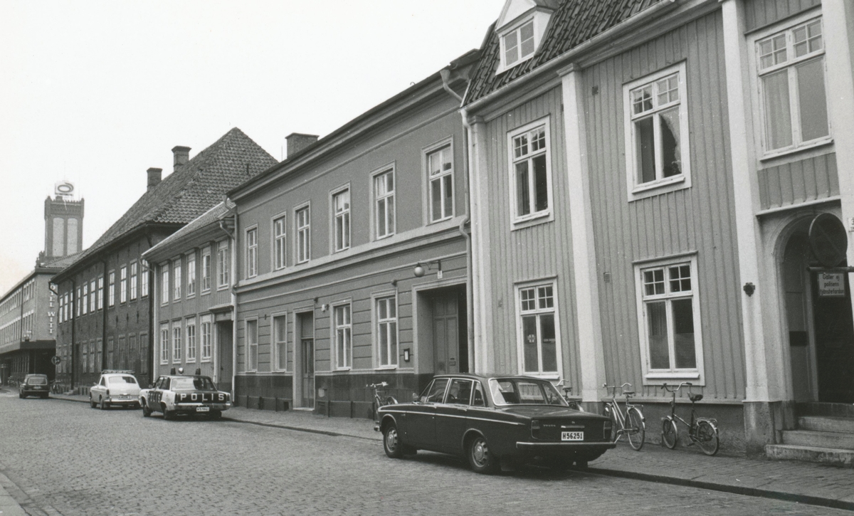 Foto av kvarteret Borgmästaren 1972.