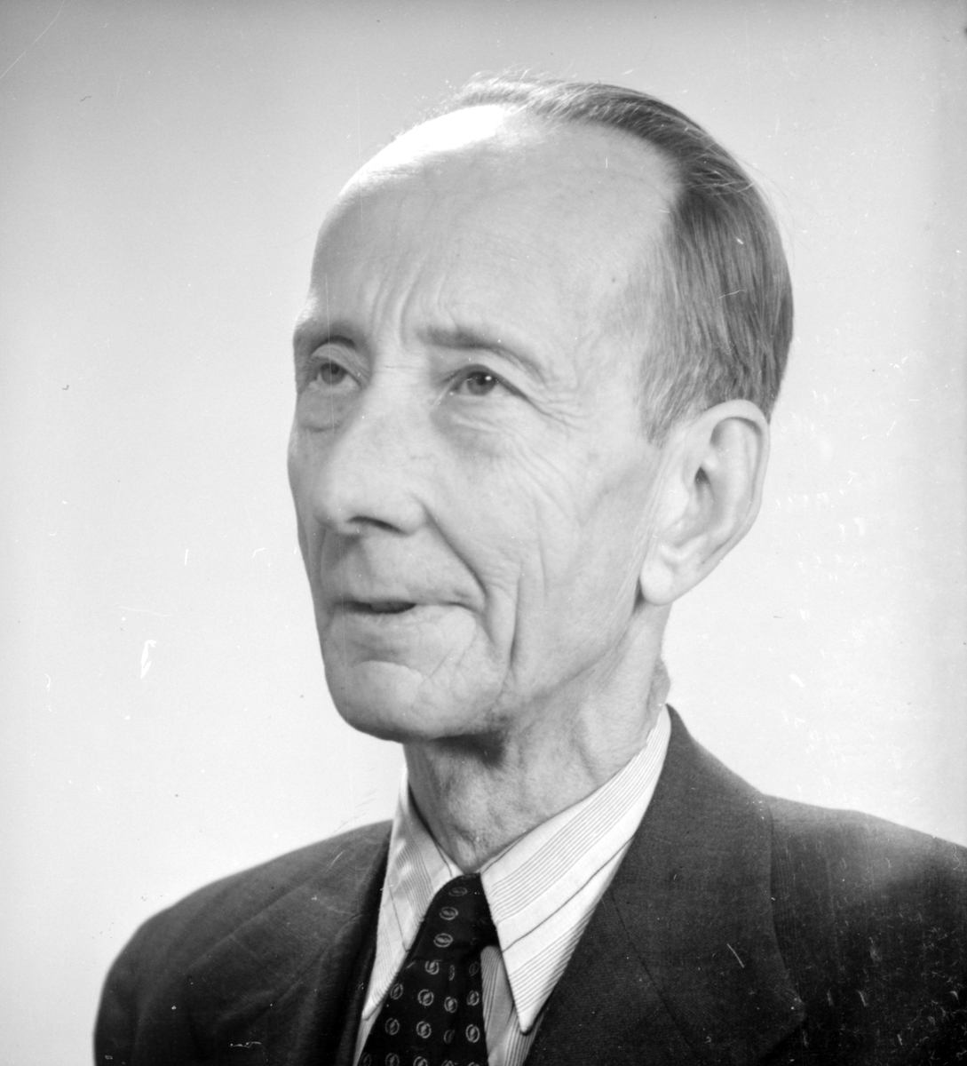 Pastor Johansson. Foto i november 1945. - Länsmuseet Gävleborg ...