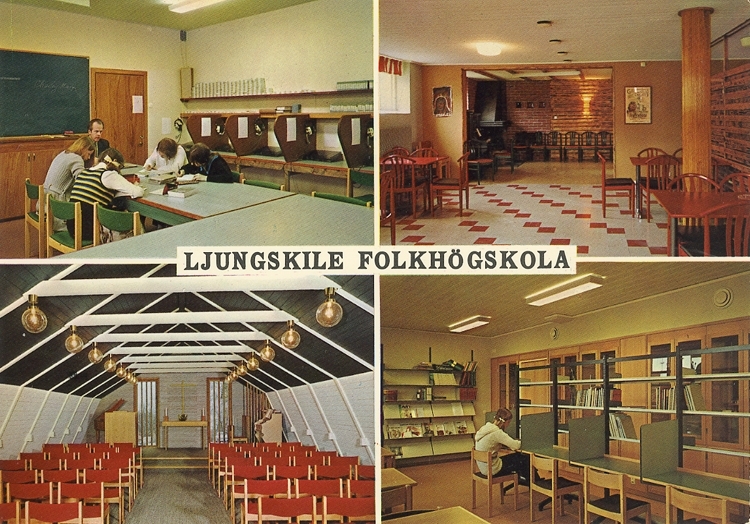 Enligt Bengt Lundins noteringar: "Ljungskile. Folkhögskola. 4-bild".