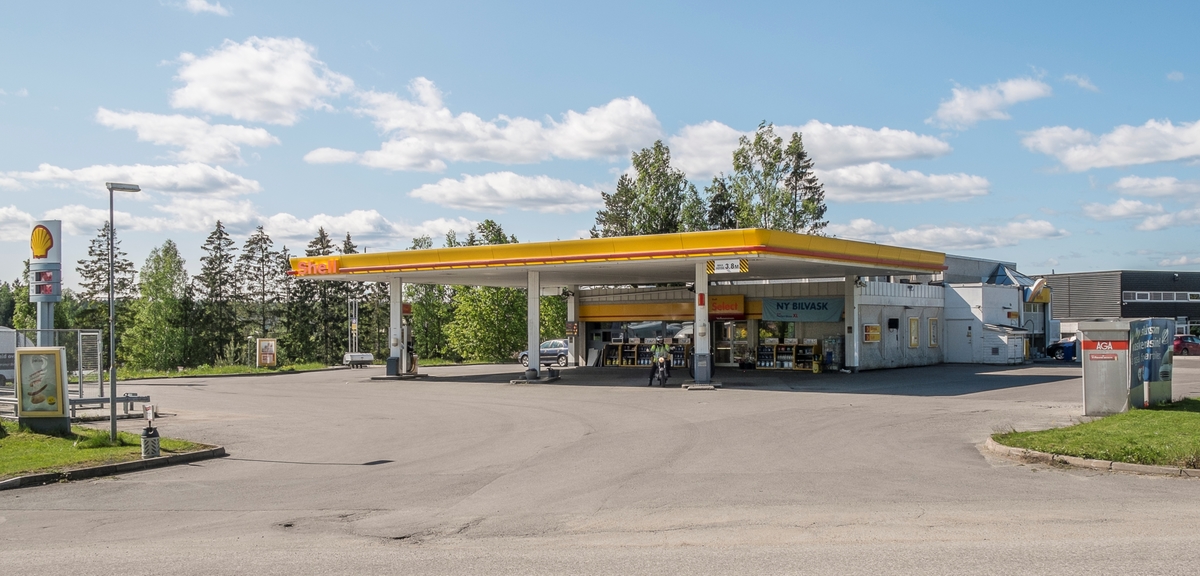 Shell bensinstasjon Rosenholmveien Trollåsen Oppegård