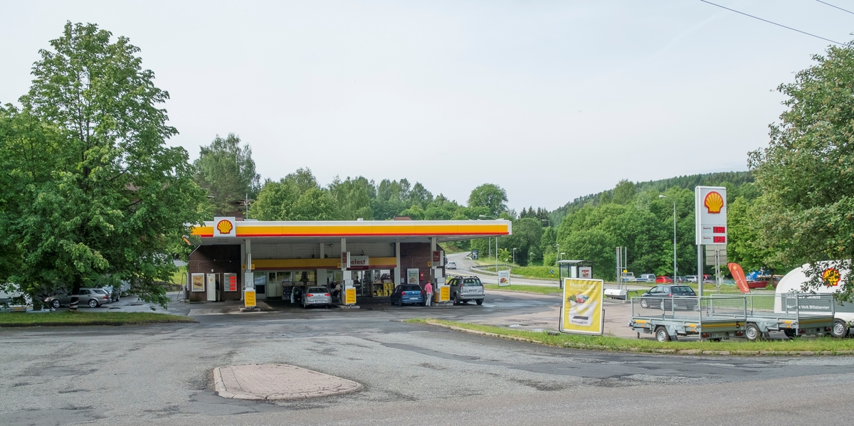 Shell bensinstasjon Skollerudveien Bærums verk Bærum