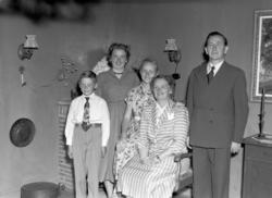 Familieportrett. Fra Nordmøre museum sin fotosamling, Willia