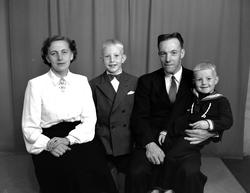 Marit, Inge, Peder og Svein Gjøvik. Foto av familien Gjøvik.