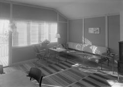 Interiør hjemme hos professor Brochmann i Prestegårdsveien 1