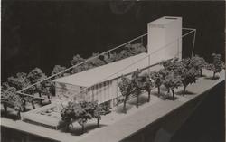 Konkurranseutkast og oppføring av Norges paviljong til Paris