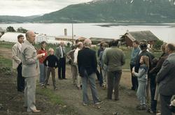 Omvisning ved gartnerskolen på Rå i Kvæfjord.