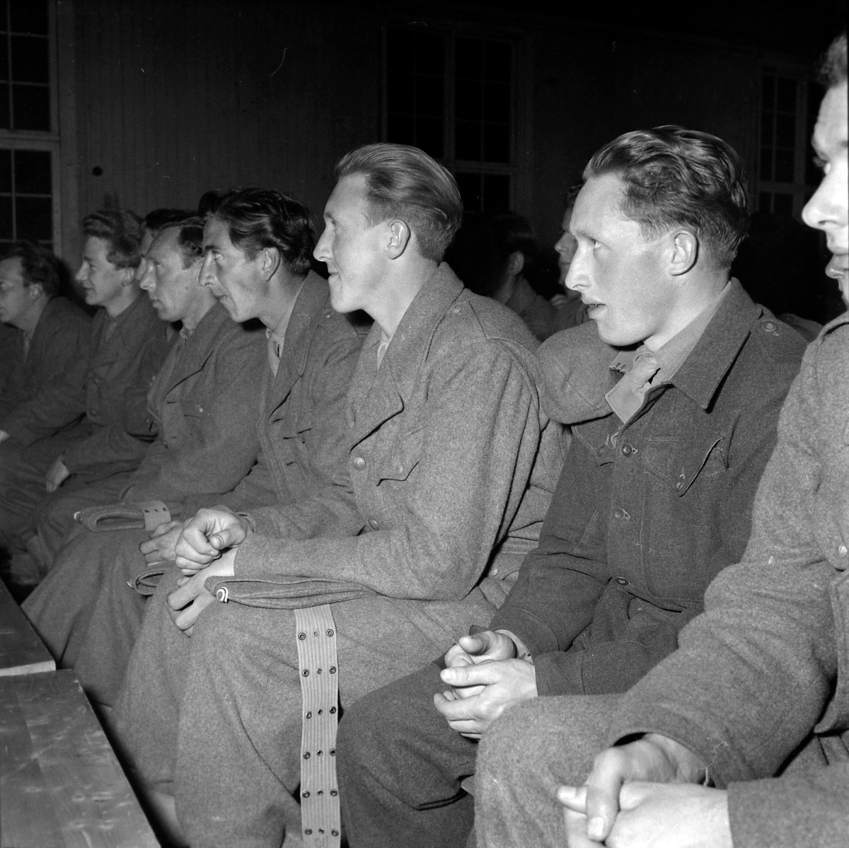 Underholdning for soldater i Øysand leir