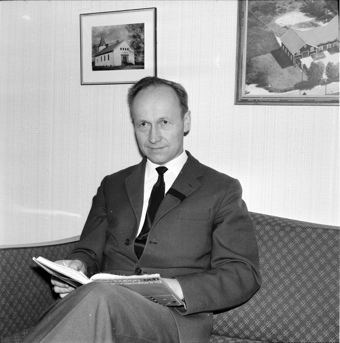 Arbrå,
Hos Olle Bodell, Sven Bodell, Ivar Peterson,
April 1969