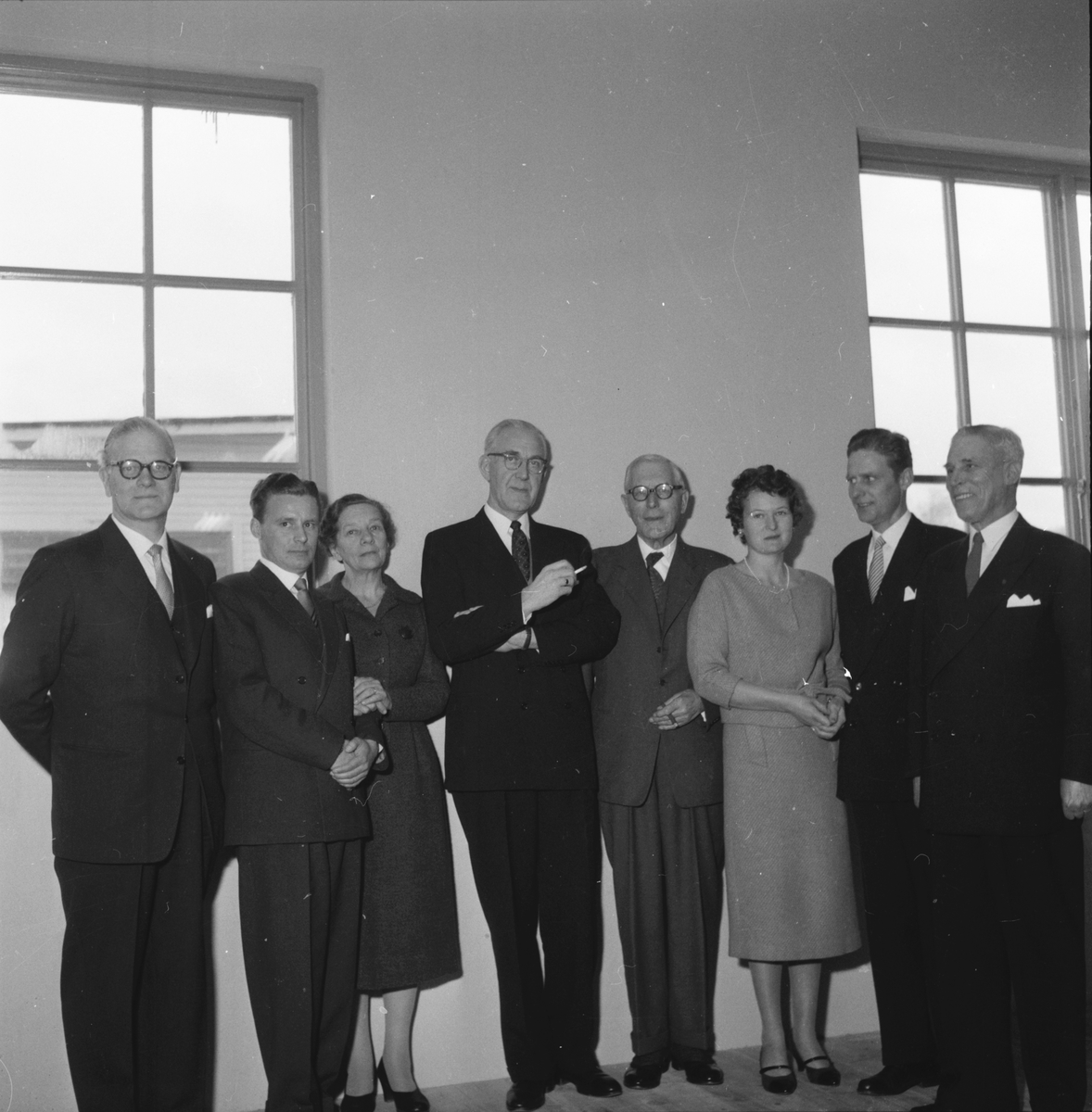 Lingbo,
Invigning av verkstadsskola,
27 Nov 1958,
Finnés