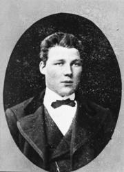 Portrett av Tor Erlandsen f 1855, fra Dovre