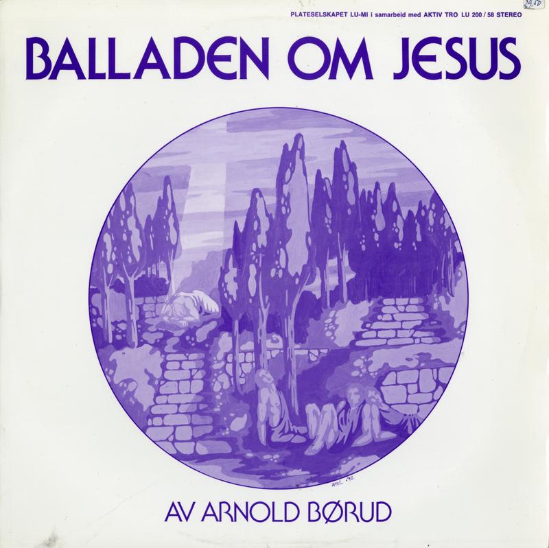Den første innspillingen av Balladen om Jesus ble gitt ut på selskapet Lu-Mi i 1974. I 1984 ble den spilt inn i ny versjon som ble gitt ut på Arnolds eget selskap Tvers forlag. (Foto/Photo)