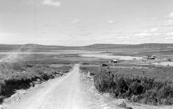 Sjusjøen. Kroksjøen mot Nordseterfjella.