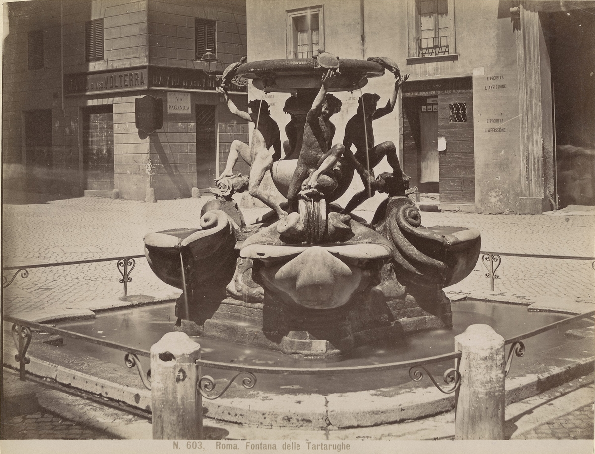 Roma. Fontana della Tartarughe [Fotografi]