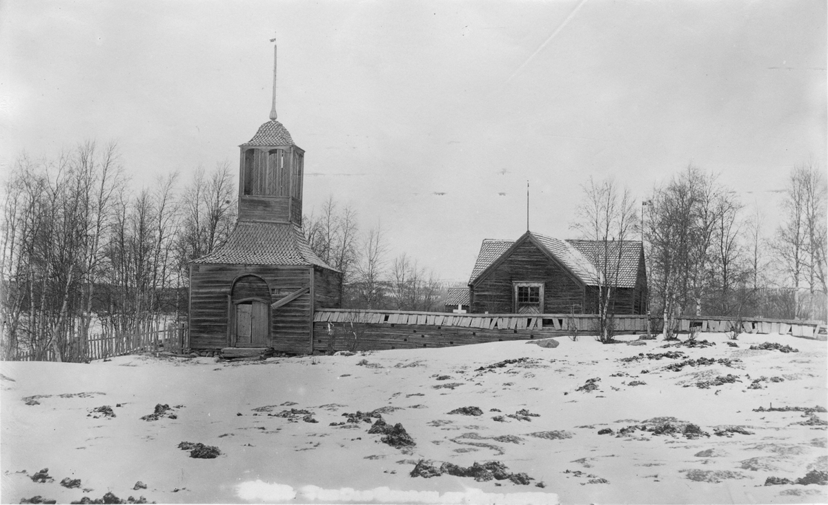 Gällivare gamla kyrka, även kallad Lappkyrkan.