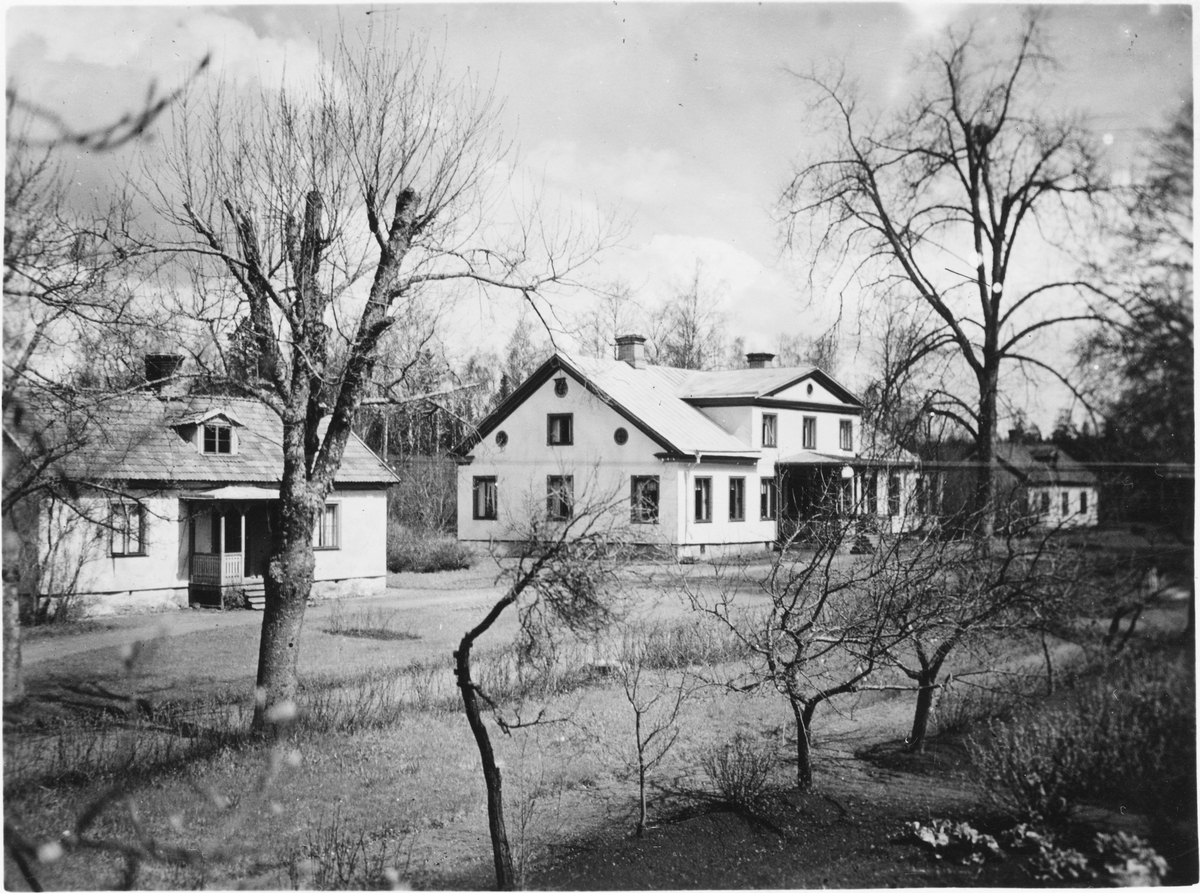Pauliströms pappersbruk. Herrgården med två flyglar. Brukspatron Nils Hobros bostad, 1926.