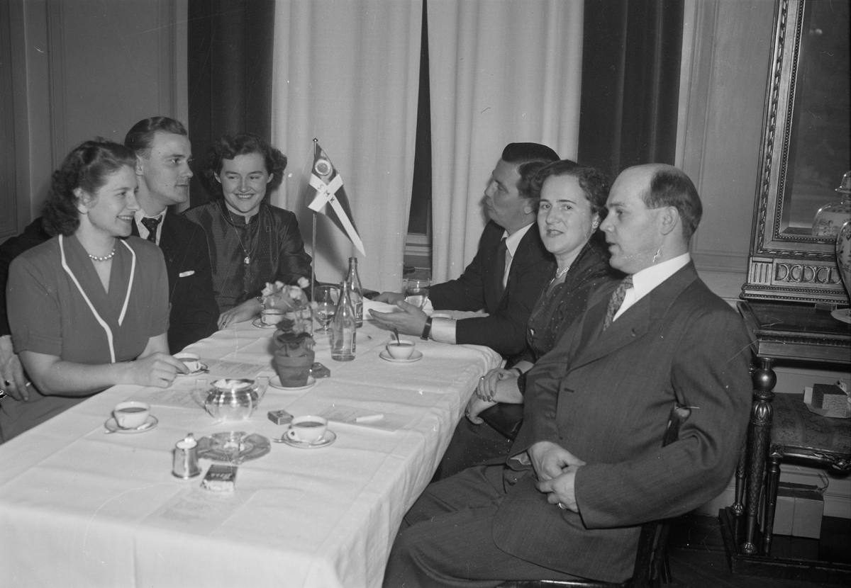 SKM, ordförandebyte, Uppsala, december 1952
