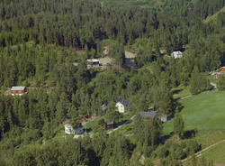 Øyer, Tretten, Stav. Diverse privatboliger, kulturlandskap, 