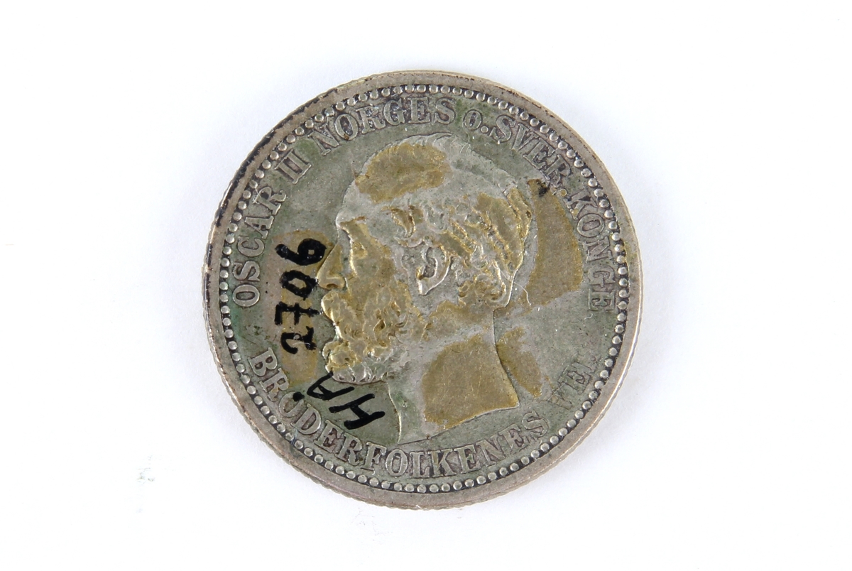 En svensk/norsk 50 øre fra 1901