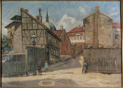 Bjerggaten [Forstadsmotiv]