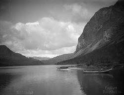 Båttrafikk på Sikkilstalsvatna.